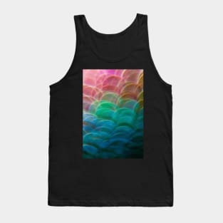 Mermaid Scale Paillettes Photographed Through A Prism Tank Top